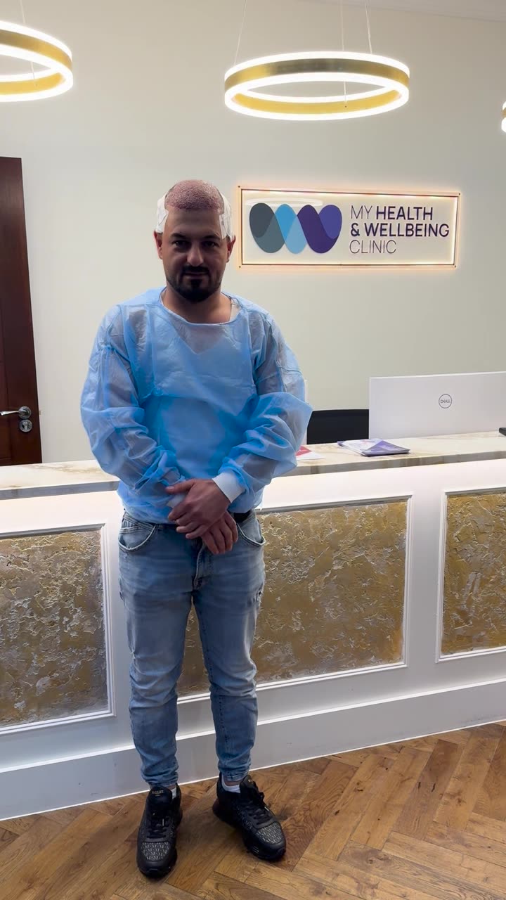 Patient at MHW Clinic reception